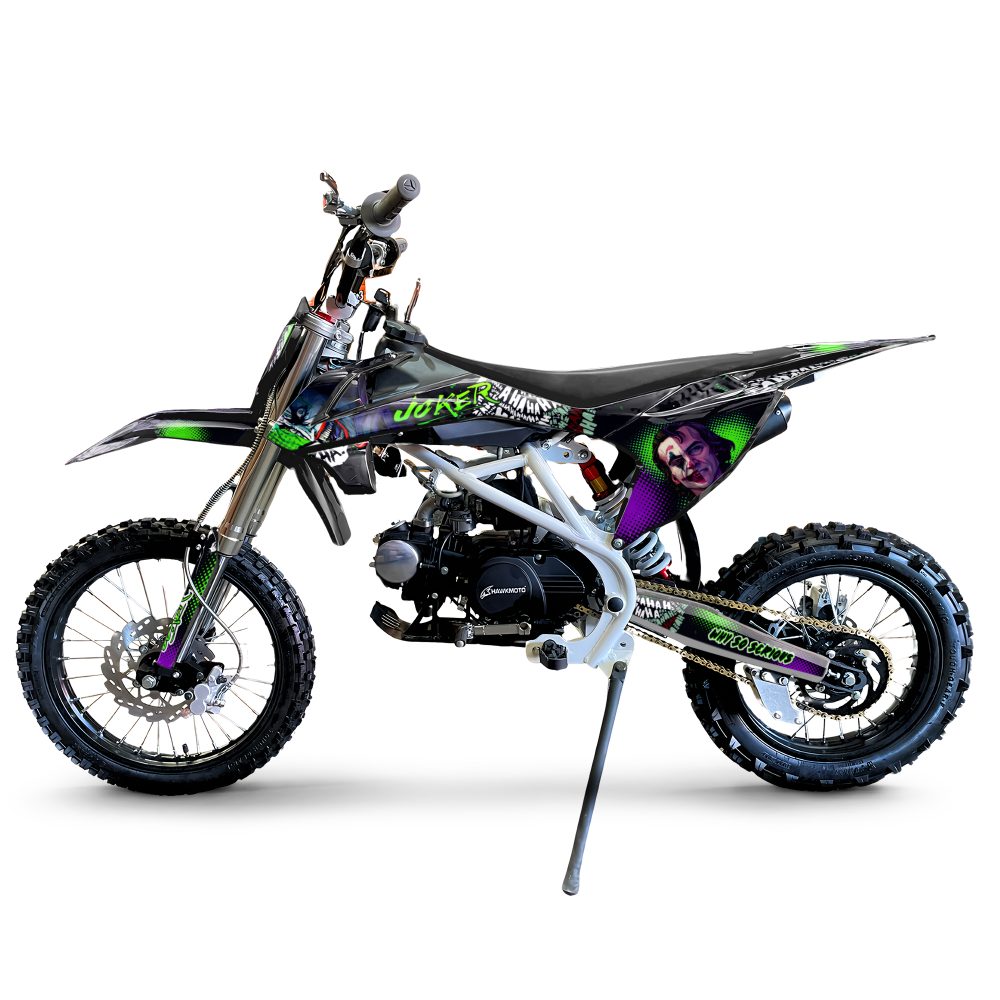 Hawkmoto hmx pro 190cc semi automatic kids pit bike 17/14 - joker