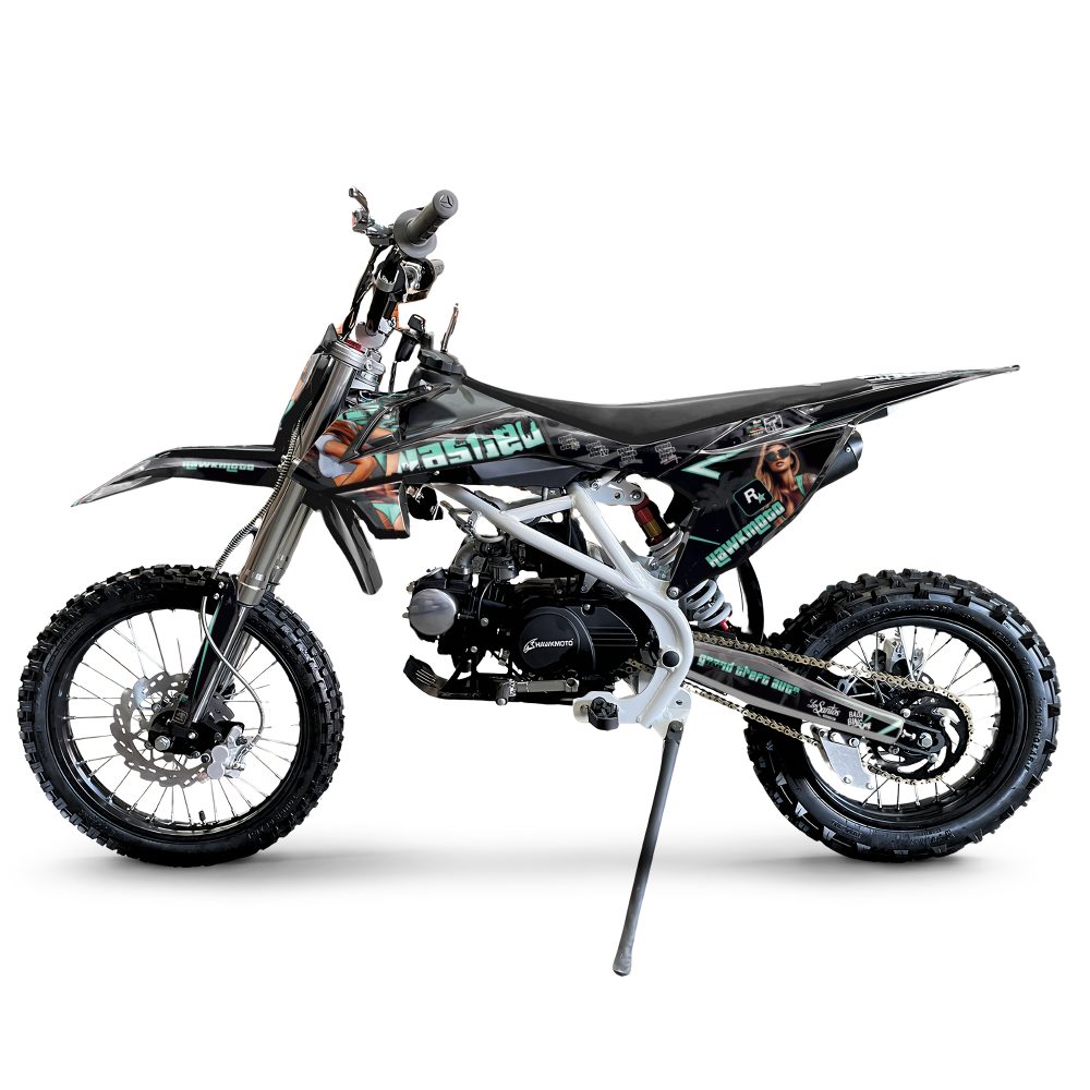 Hawkmoto hmx pro 125cc semi automatic kids pit bike 17/14 - Los Santos