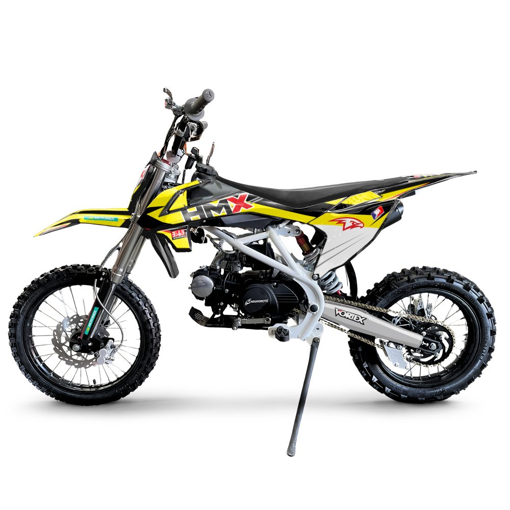 Hawkmoto hmx pro 125cc semi automatic kids pit bike 17/14 - shizouka